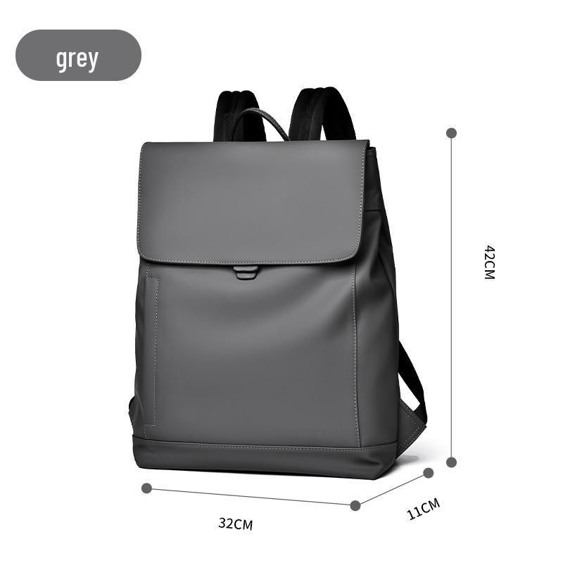 Modischer Rucksack für Herren mit großem Fassungsvermögen und hochwertigem Klappdeckel-Design