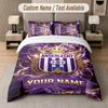 Anderlecht FC Design Bedding Set Custom Text 1 Duvet Cover & 2 Pillow Cases
