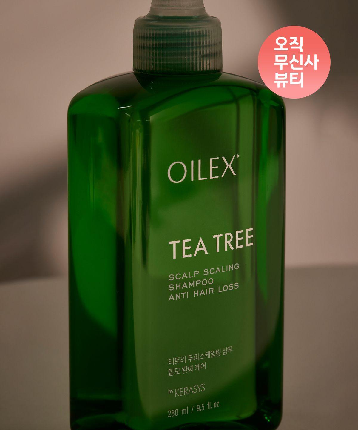 [Hair Loss Relief] Oilex Tea Tree Scalp Scaling Shampoo
