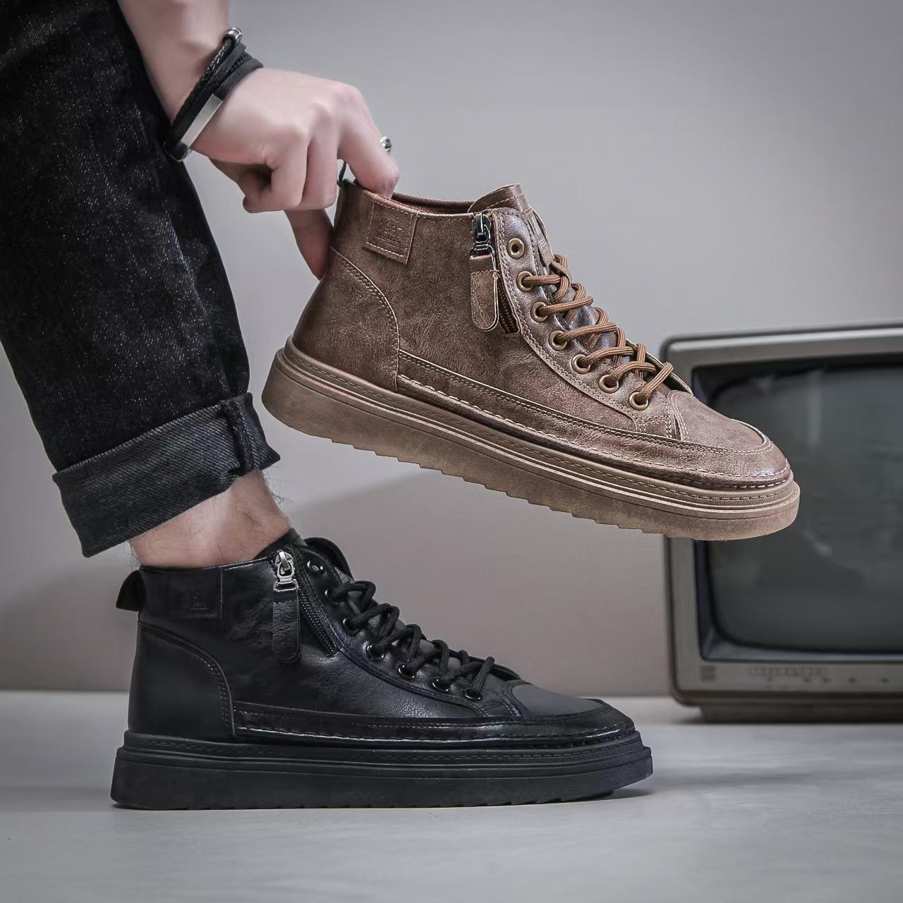 

Индивидуализированные внешнеторговые ботинки Мартин, модные рабочие ботинки, мужская обувь, новая универсальная удобная повседневная молодежная универсальная модная обувь 39