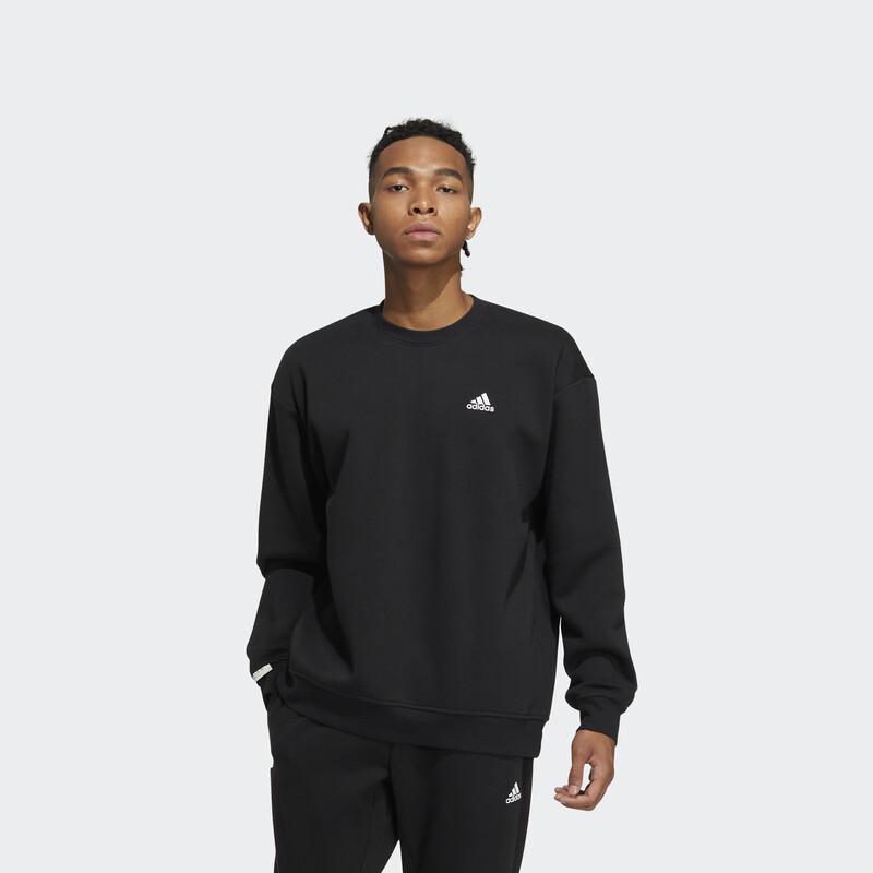 adidas Unisex Fleece Crewneck Sweatshirt