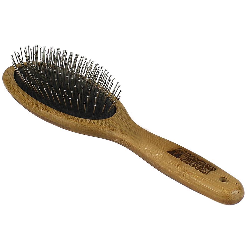 Bamboo Groom Dog Pin Brush