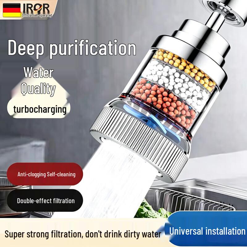 

JROR Faucet Water Filter with Anti-Splash & Purifier