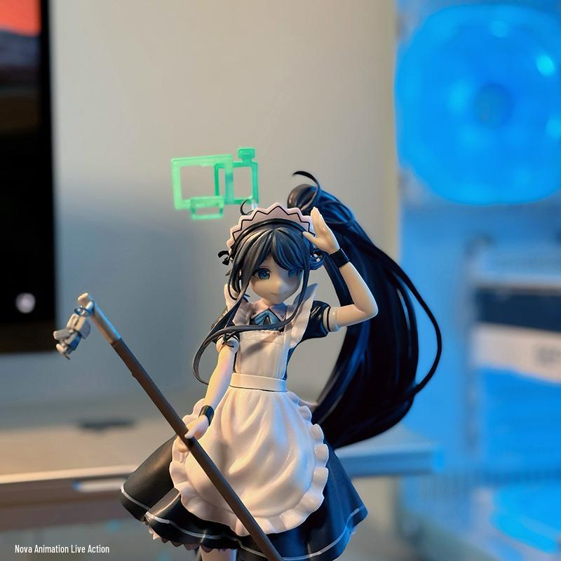 Blue Archive Tendou Alice Anime Maid Figure - Cute Bishoujo Ornament Gift Model