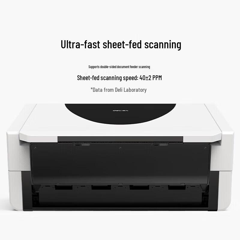 Deli DS401SF A4 Color Document Scanner CN Plug (adapter Included)
