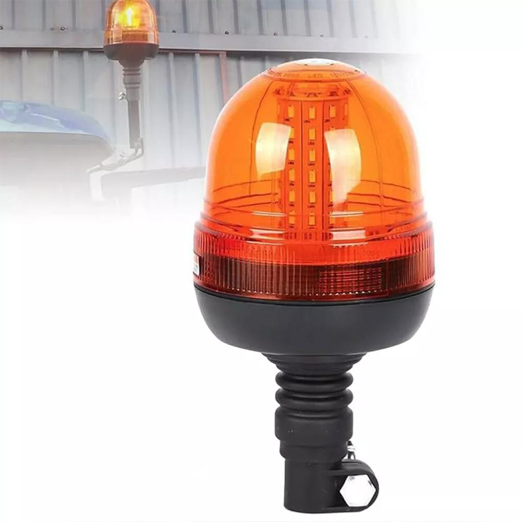 Durable Led Beacon Warning Flashing Light For Off-road Warning Flashing Rotating 24V In Fog Rainy