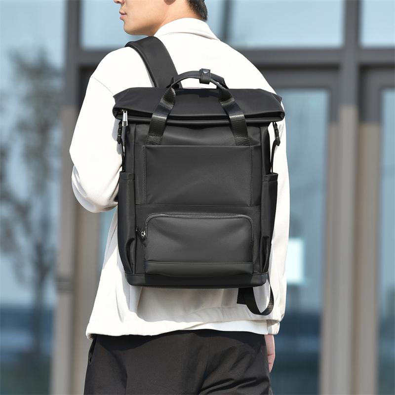 Business Backpack Men's Outdoor Travel Large Capacity Backpack Commuter Student Schoolbag