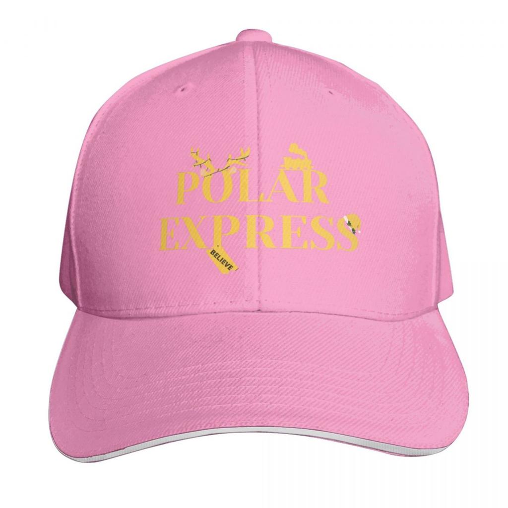 POLAR EXPRESS Baseball Cap Rugby Ball Cap Unisexs big size hat Unique hats Womens Beach Unisexs