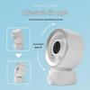 USB Rechargeable Desktop Fan with Digital Display - Low Noise, Strong Wind, Perfect for Office & Dorm Use