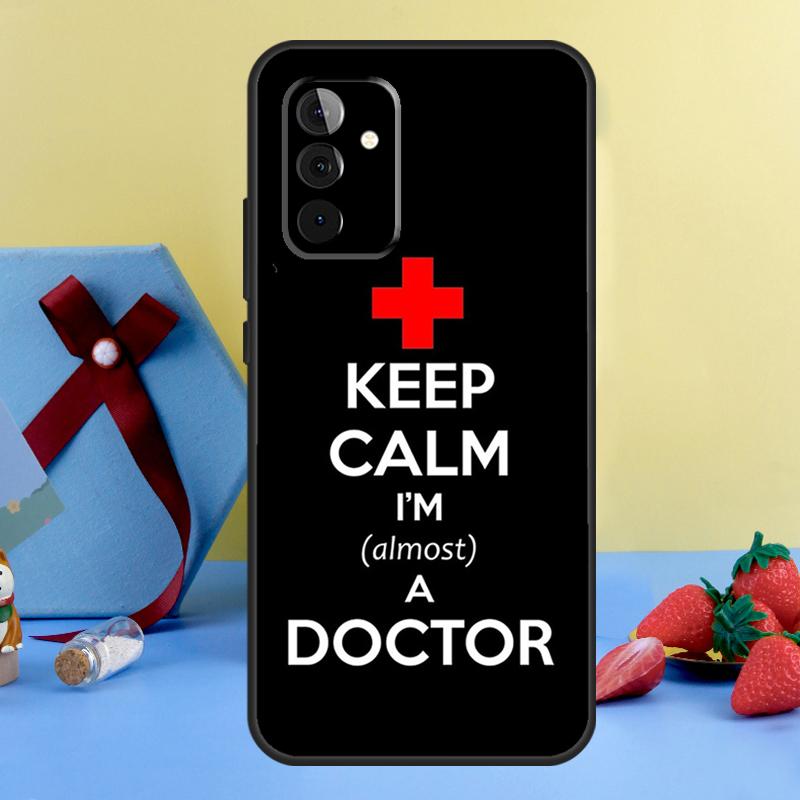Cartoon Doctor Nurse Case For Samsung Galaxy A52 A32 A22 A12 A14 A24 A34 A54 A53 A33 A13 A15 A25 A51 A71 Cover