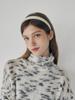 Mellotory Slim Velvet Hairband (Cream)