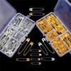 150Pcs/Box Durable 27/32/38/45/55mm Safety Pins Large Small DIY Sewing Tools Assorted Size Sew Brooch Apparel Accessories