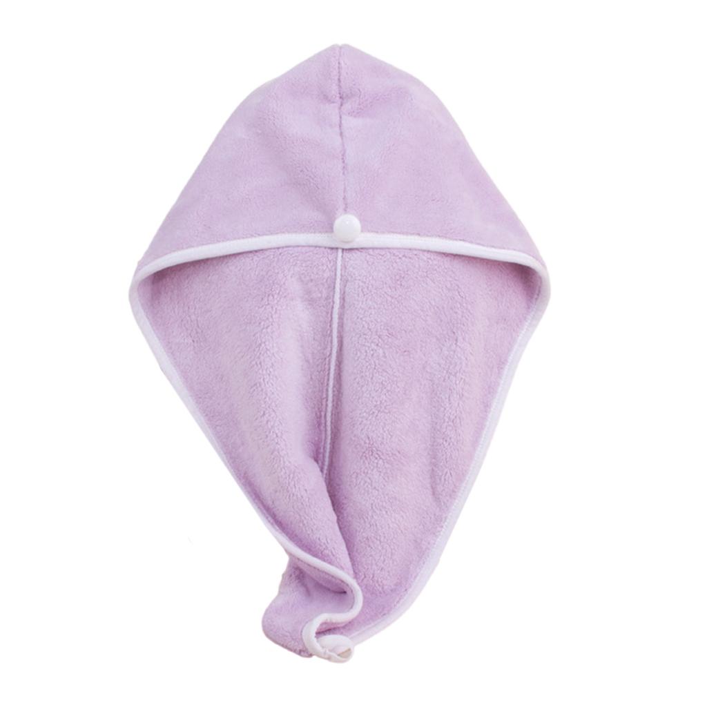 Microfiber Hair Drying Cap Turban Hair Drying Hat Super Absorbent Hair Towel For Women For Shower And Gym Use
