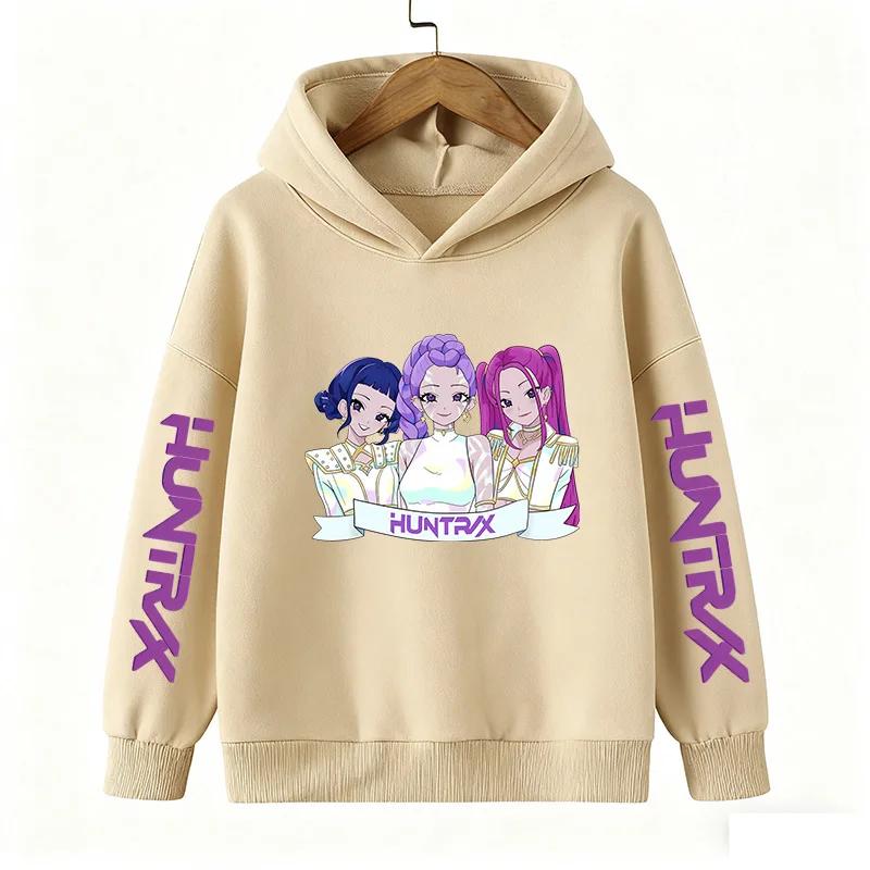 Hoodies Sweatshirts Girls Children's Cartoon Print Fashion Sweatshirt Cute Casual Comfortable Hoodie Girl Children
