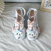 Fashion Single Shoes Fashion Platform New Girls Versatile Mary Jane Leather Shoes