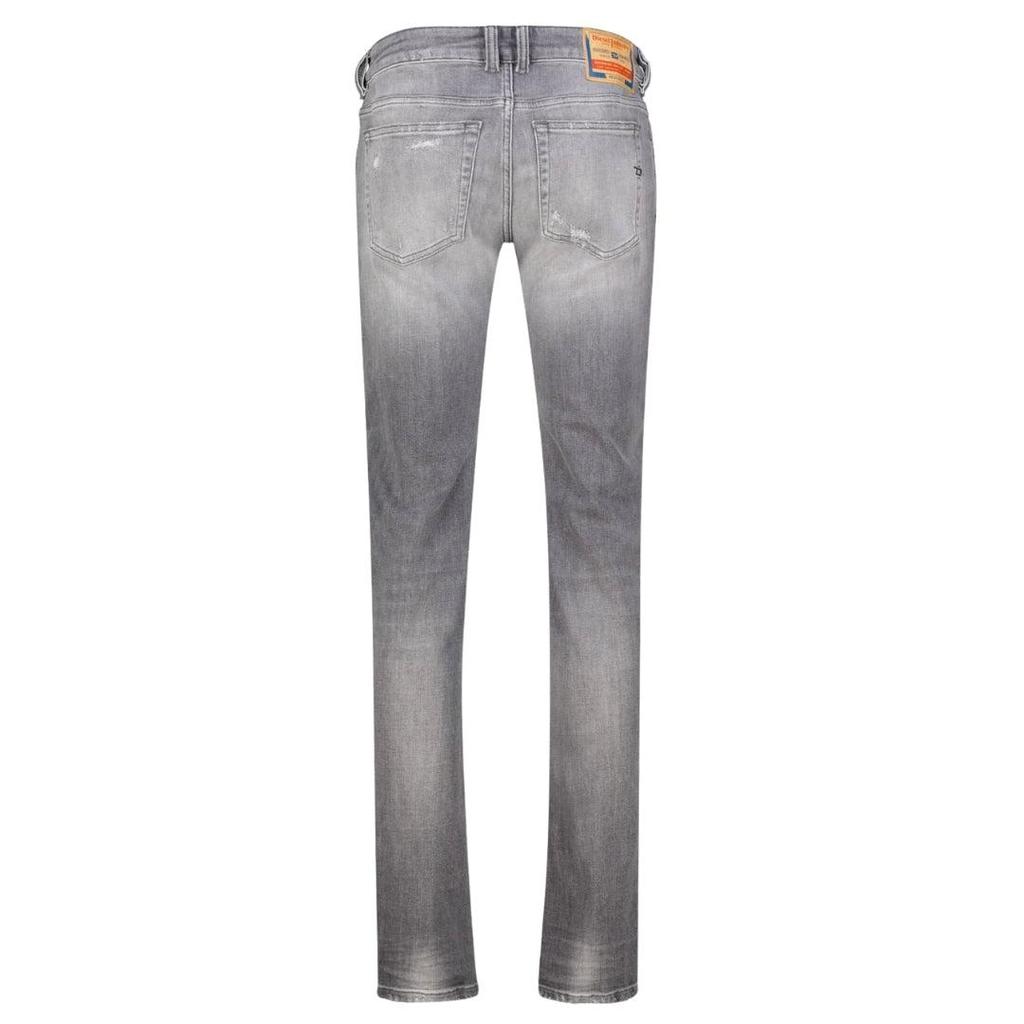 Diesel Mens 1979 Sleenker Denim Faded Distressed Jeans