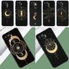 Galaxy Moon Stars Phase Totem Art Case For OPPO A53 A31 A5 A9 A52 A72 A15 A83 A91 A93 A54 A74 A94 Find X3 Lite X5 Pro Cover