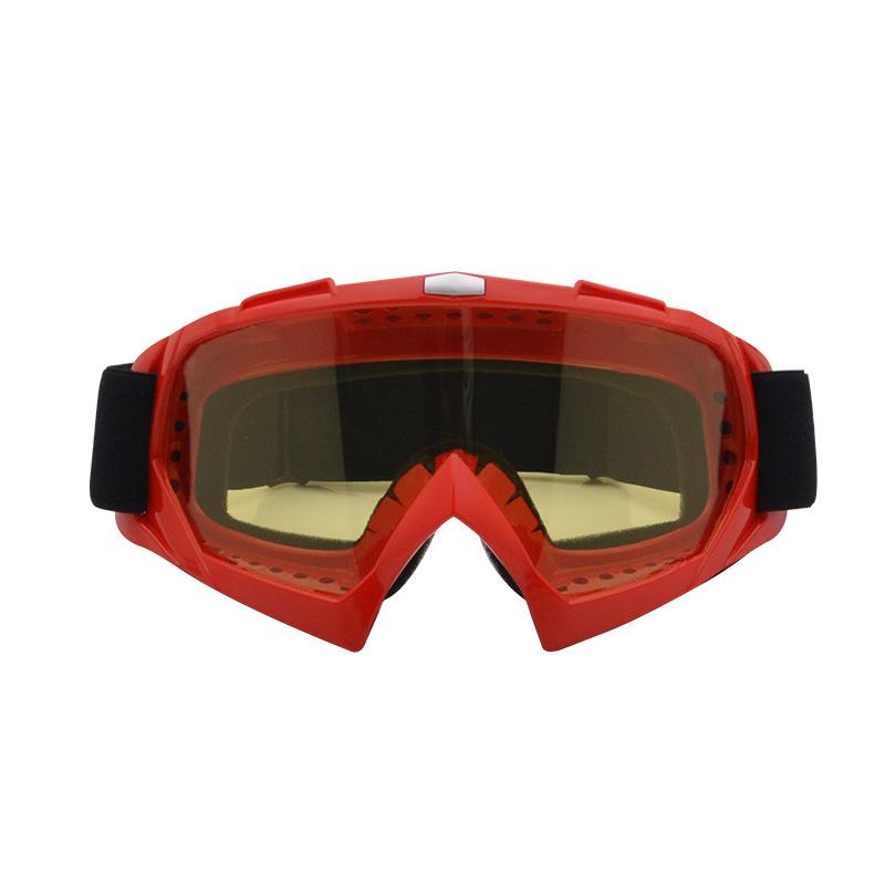 Motorcycle goggles, outdoor motorcycle protective eyewear, off-road windproof goggles, helmet glasses, anti-fog ski goggles, cycling eyewear