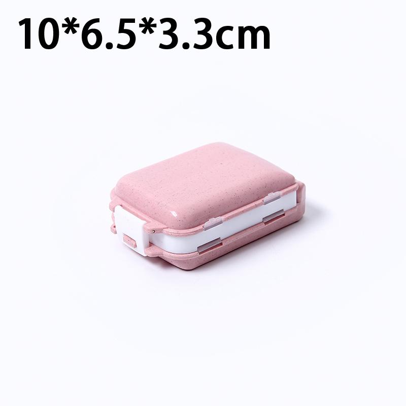 

Three-Layer Folding Portable Mini Medicine Storage Box Large Capacity Dispensing Organizer