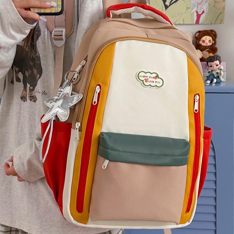 Schoolbag wholesale new student schoolbag Japanese backpack trend casual large capacity travel backpack high value bag