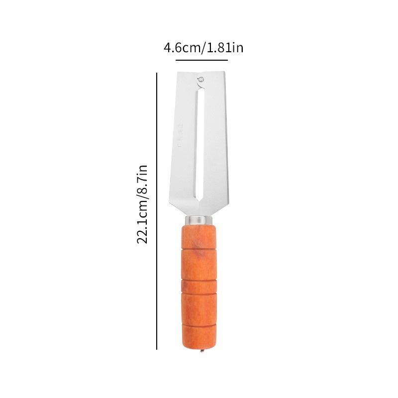 Vegetable Peeler With Wooden Handle 1Pcs Sharp Stainless Steel Blade Fruit Peeling Slicing Tool for Kitchen Cooking A1