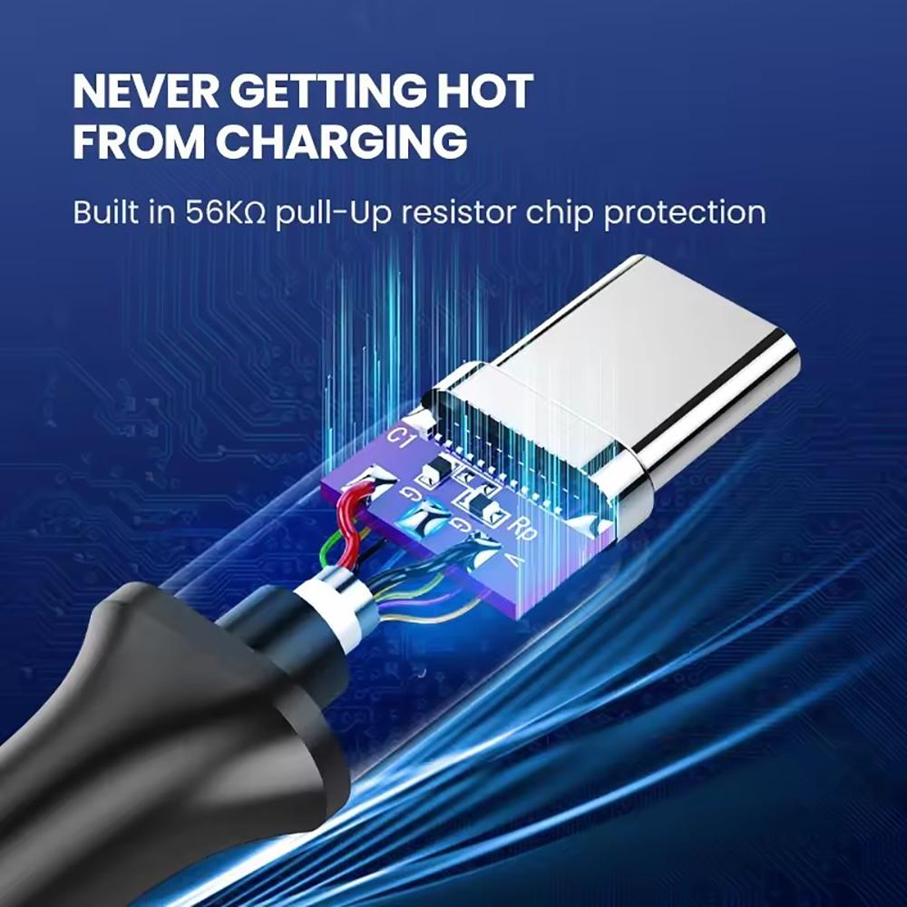60W USB 3.2 10Gbps Type C Data Cable USB A to Type-C 3.2 Gen2 Cable Data Transfer USB C SSD Hard Disk Cable QC 3.0 Fast Charging
