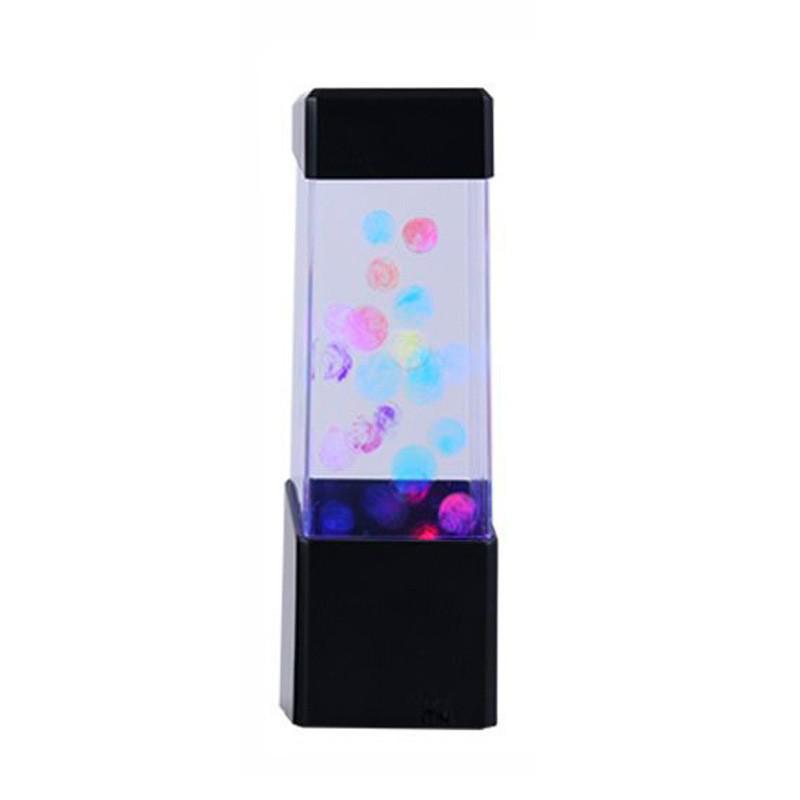 9-Inch LED Jellyfish Lamp: Seven-Color Night Light for Relaxing Atmosphere