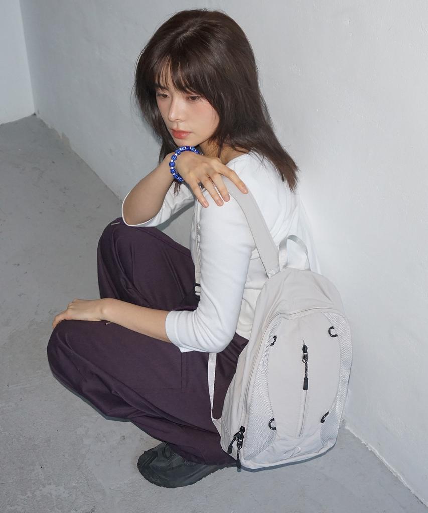 Salbol 503 Mesh Backpack [Gray]