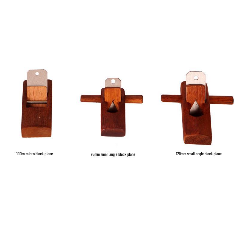 

Indonesian Rosewood Woodworking Hand Plane 3-Piece Set