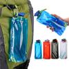 Portable Foldable Water Container 700ML Squeezable Plastic Hydration Bag with Leak-Proof Cap Perfect for Outdoor Adventures