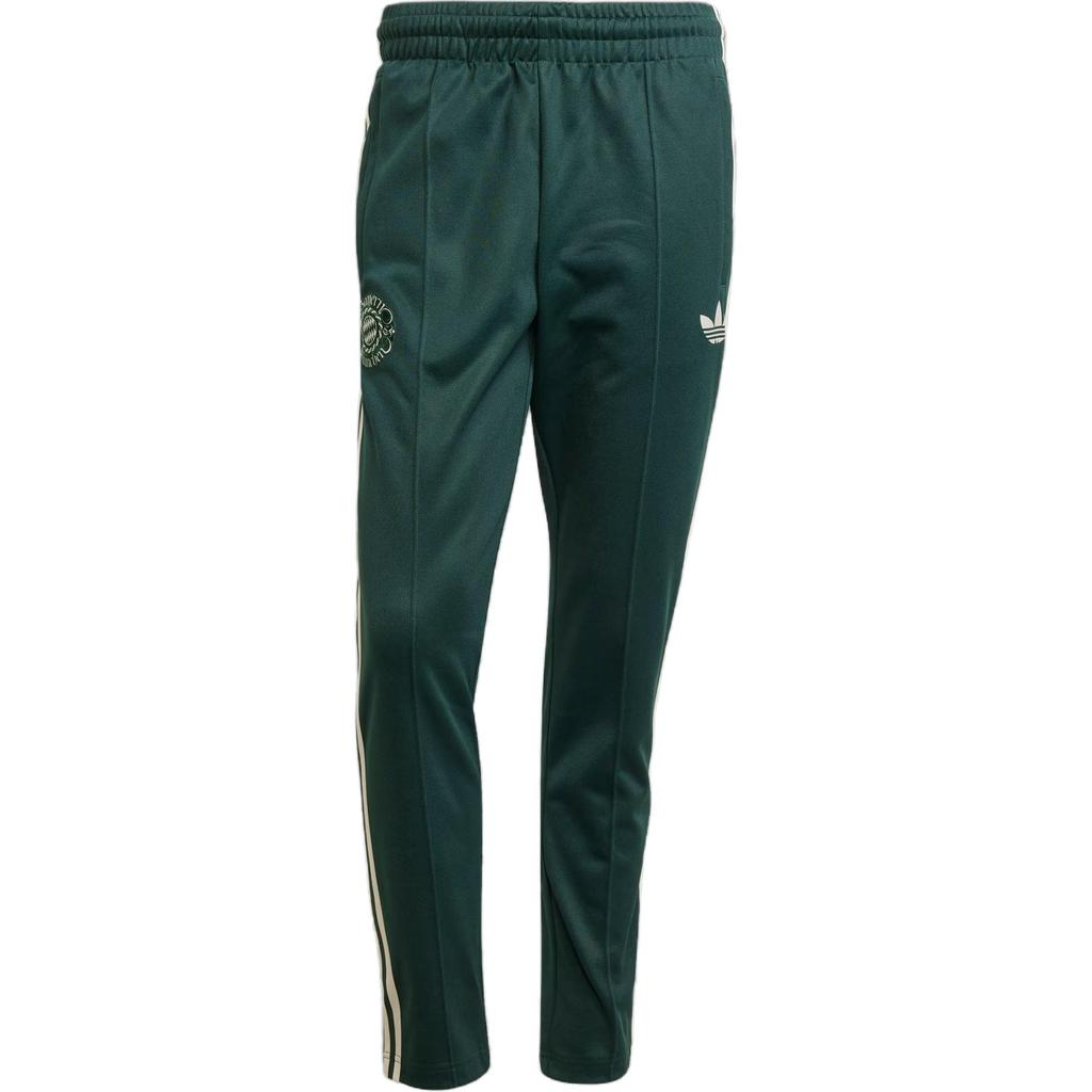 Adidas Originals Comfortable Slim Fit Knitted Sports Pants Men Bottoms Green IT4124