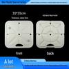 Square Round Water-Filled Base for Telescopic Rod - Perfect for Festivals, Parties, and Wedding Decorations.