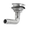 Marine Flush Mount Fuel Gas Tank Vent 316 Stainless Steel Vent Hose Fitting 90 Degrees  Connector 16mm