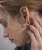 Jnui Three Dot Earrings Silver