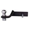 Trailer Hitch Ball Mount Starter Kit Fits 2 Inch Square Receiver 2 Inch Drop 6,000 lbs Capacity Includes 2 Inch Trailer Ball