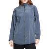 Nike Solid Color Woven Shirt Jacket Women Tops Slate DR5399-491