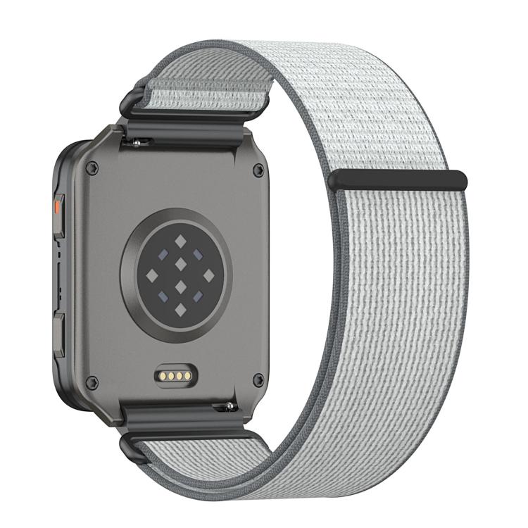 Explorer‑Style Metal‑Connector Nylon‑Loop Watch‑Band Strap, Adjustable Wrist‑Bracelet Accessory For Garmin Venu X1 Smart Watch