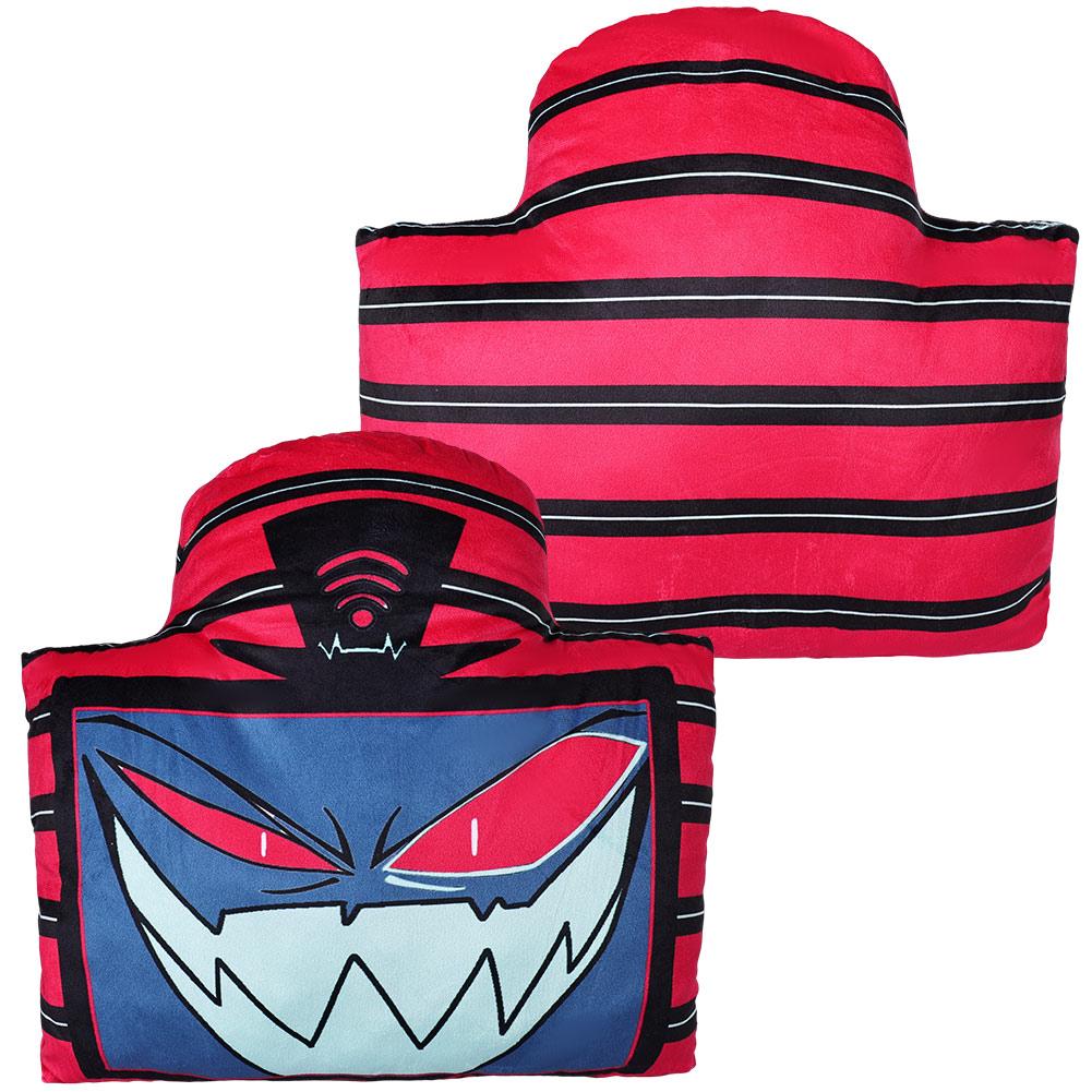 Cursed Cat Alastor Cosplay Plush Angel Dust Husk Lucifer Fat Nuggets Plushies Cartoon Hotel Fantasy Birthday Gifts Mascot Props