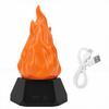 Fake Fire Lamp Rechargeable Lifelike Flickering Effect Portable Adjustable Lighting Multi Purposes Fake Fire Lamp