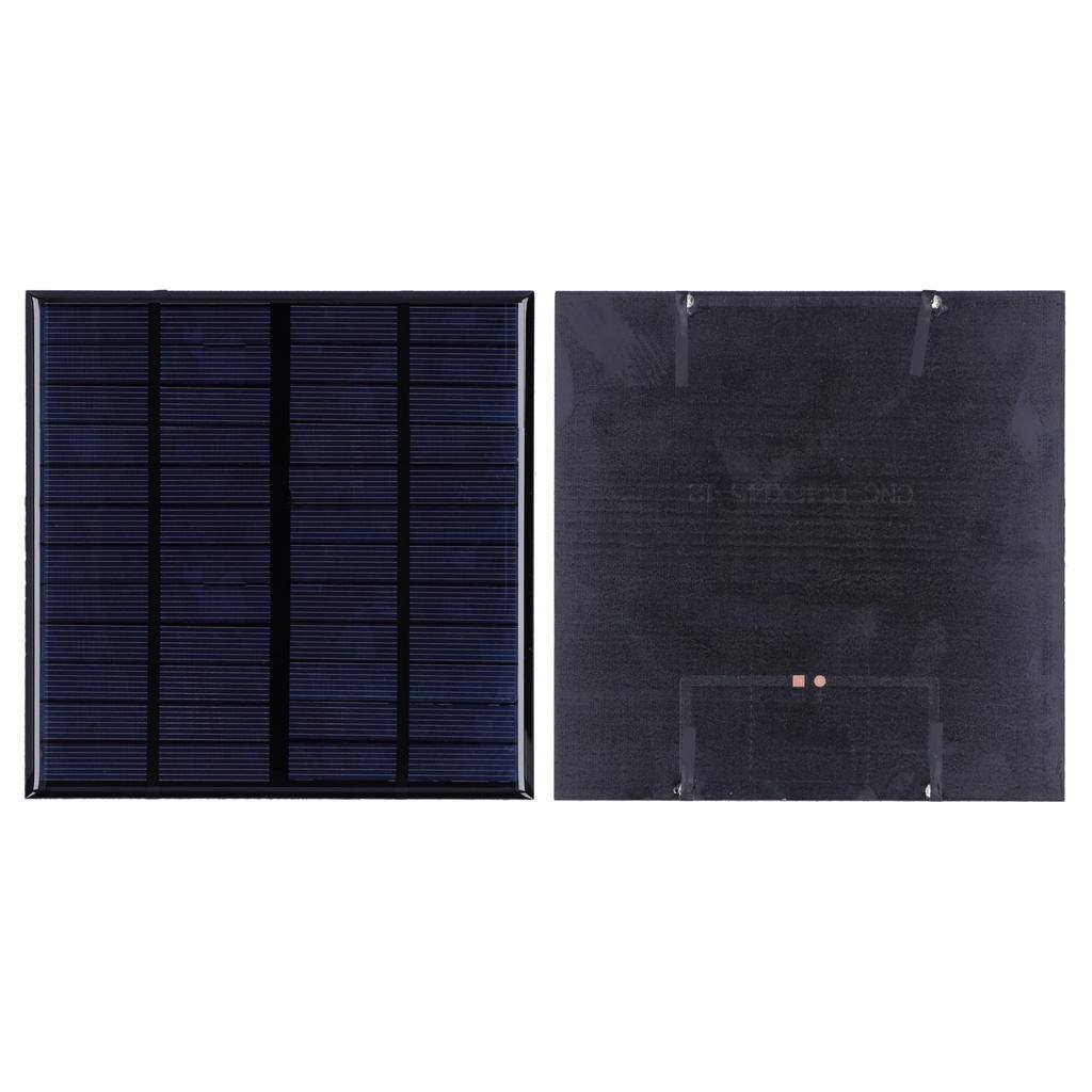 Solar Panel Battery Cell Board DIY Module Electronic Component 3W DC12V 145 X 145mm