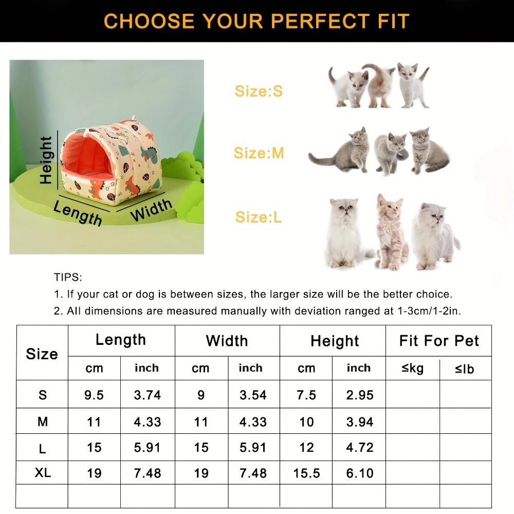 1pc-Hamster Nest Hamster Winter Supplies Cute Pet Bird's Nest with Velvet and Warm Cotton Nest Little Pet Parrot's Nest