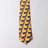 Mode How I Met Your Mother Enten Krawatte Gummi-Ente 8cm Krawatte Krawatten Gelb Bedruckte Krawatte