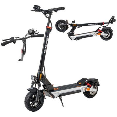 KuKirin M4 Max Commuter Electric Scooter 800W Hub Motor 48v 18·2Ah Front and Rear Dual Spring Shock Absorption 2W LED Headlight