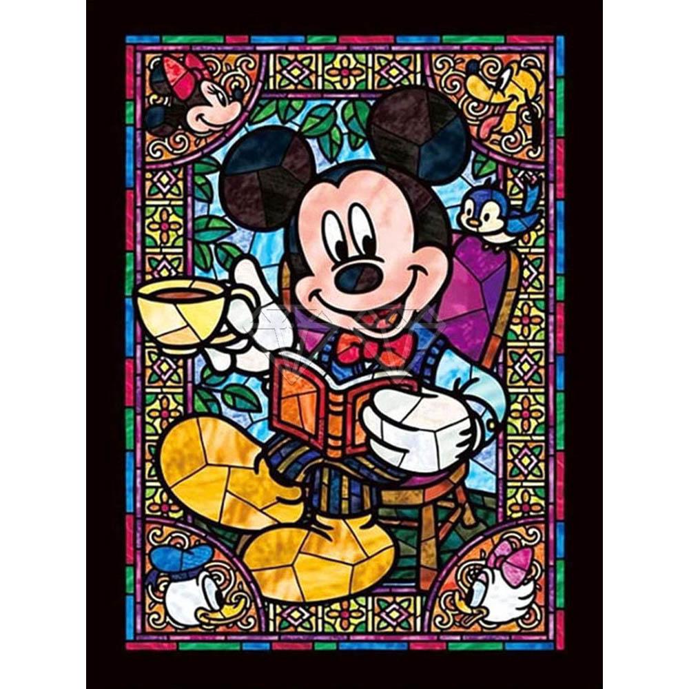 5D DIY Diamond Painting Kit Disney Mickey Mouse Dumbo Cars Full Square&Round Diamond Mosaic Embroidery Cross Stitch Home Decor