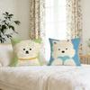 Dog Cute Cartoon Cushion Cover For Pillow Printing Sofa Decoration Home Car Room Coffee Shop Office Nordic Simplicity