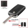 3 Buttons Key Shell Peugeot 407 307 308 607 Va2 Ce0536 Blade Without Groove Battery Compartment In the Shell