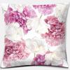 Taie d'oreiller carrée imprimée rose, housse de coussin de canapé, décoration de la maison, voiture