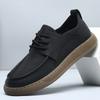 Stylish Trendy Men Casual Shoes Comfortable Leather Mens Sneakers Outdoor Simple Man Walking Shoes Versatile Skateboard Footwear