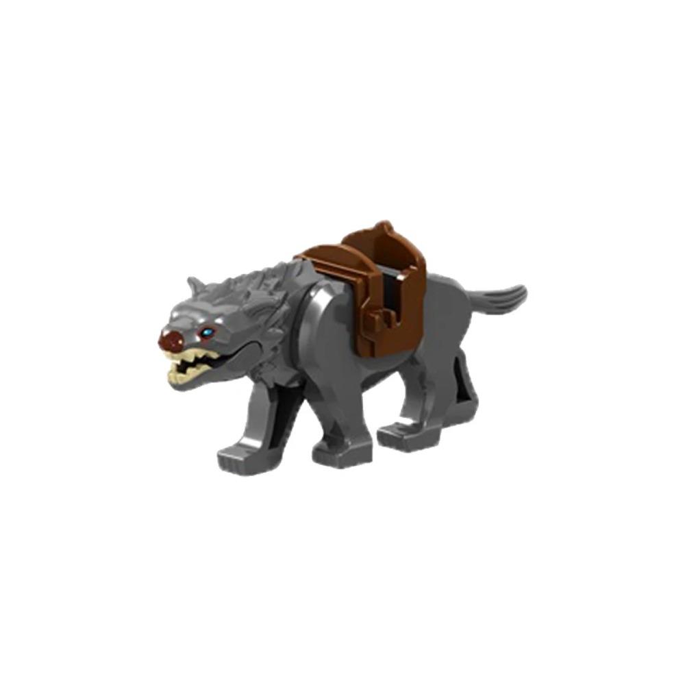 Animal Building Blocks City Small Large Ornaments Panda Dog Sheep Pig Cow Zoo Deer Mount Crocodile Tiger Wolf Eagle Boy Gift Toy