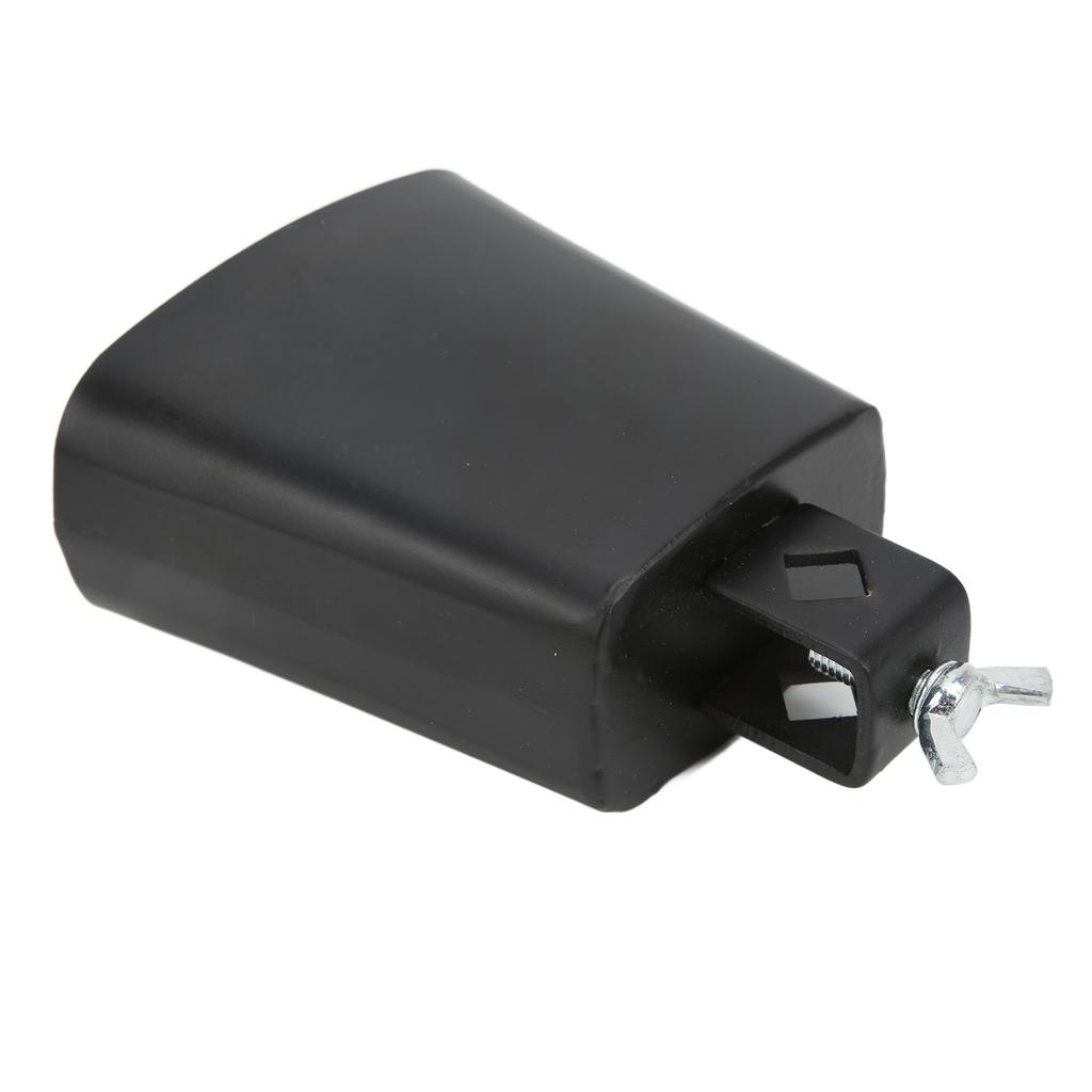 Metal Cow Bell Noise Maker Hand Percussion Instrument Cowbell with Stick for Drum Set4 Inch   10.2cm